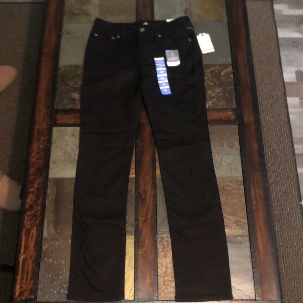 St.John’s Bay Black Straight Leg Jeans